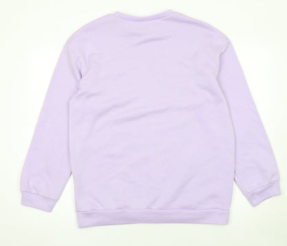 Womens UK Size 10 SheIn Purple Pullover Sweatshirt