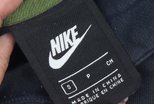 Nike Women’s Black S Pullover Hoodie Cotton Blend NSW Logo Casual