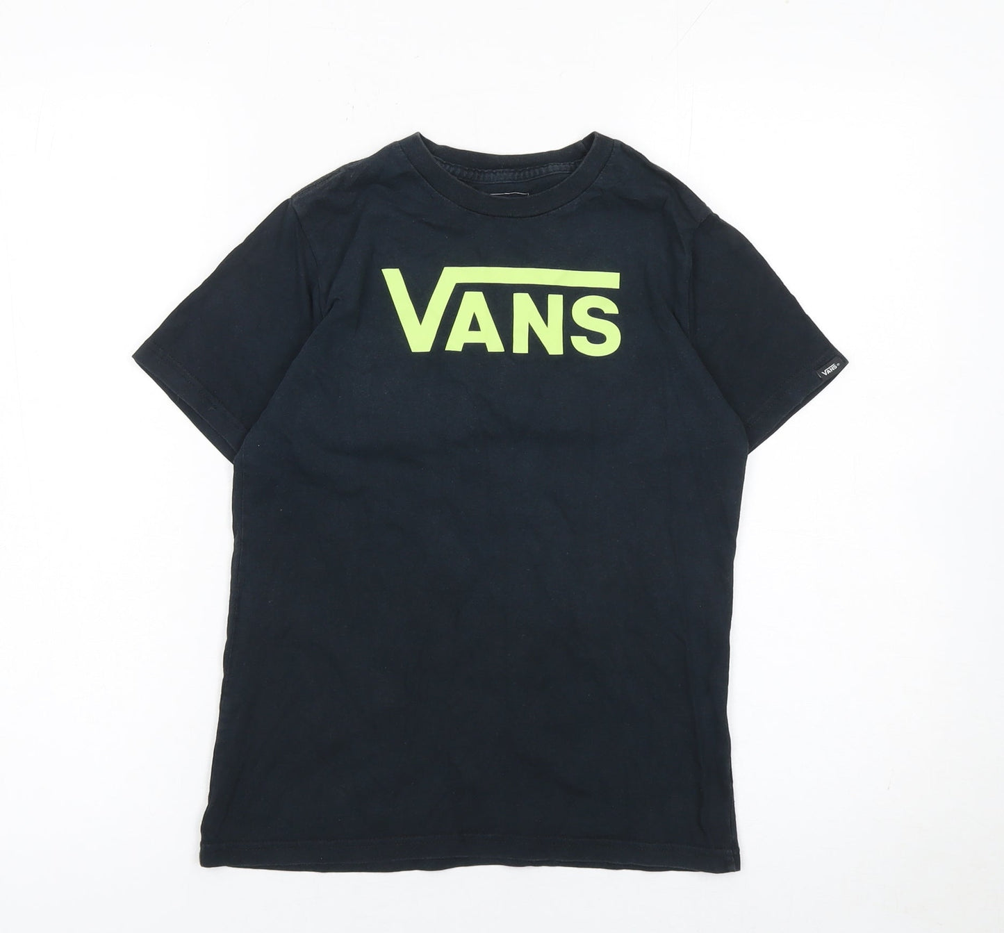 Boys UK Size XL VANS Black Basic T-Shirt