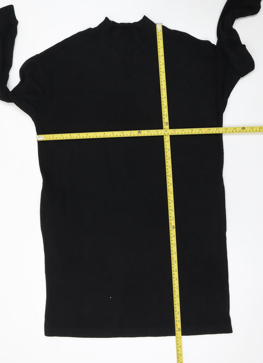 Marks and Spencer Women's Black Size 12 Shift Knit Dress