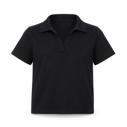Girls UK Size 12-13 Years New Look Black Basic Polo