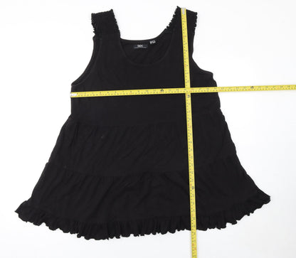 Womens UK Size L bpc bonprix collection Black Tunic Tank