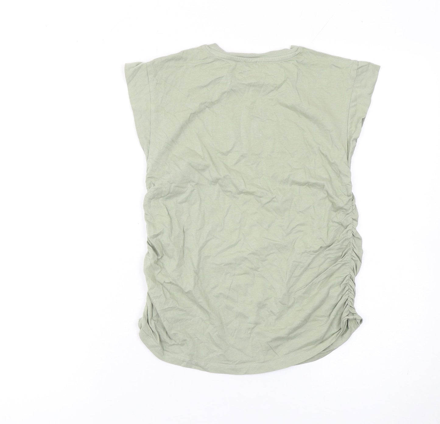 Girls UK Size 11-12 Years River Island Green Basic T-Shirt