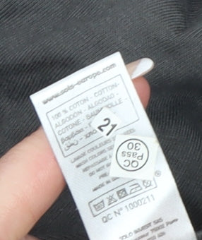 SOL'S Imperial Men's Black Graphic Print T-Shirt XL Cotton