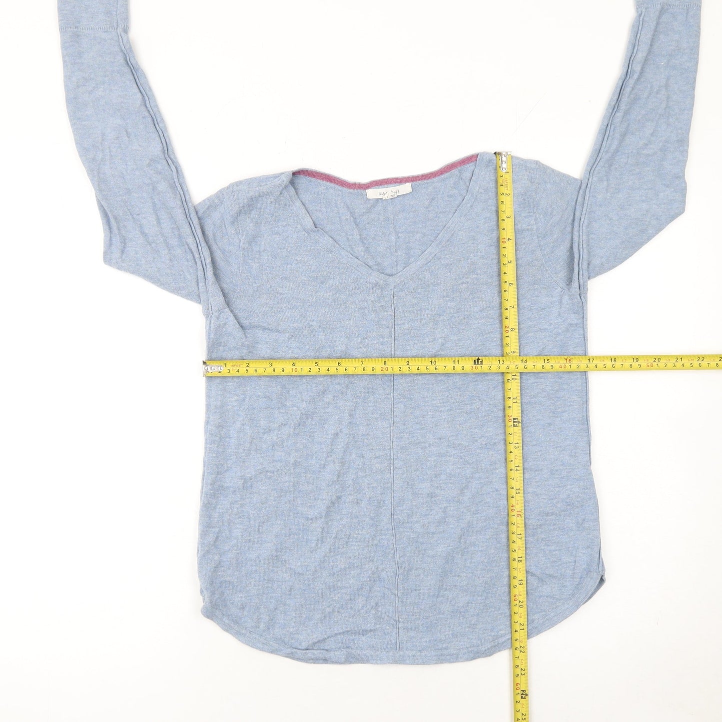 Womens UK Size 8 White Stuff Blue Pullover Jumper