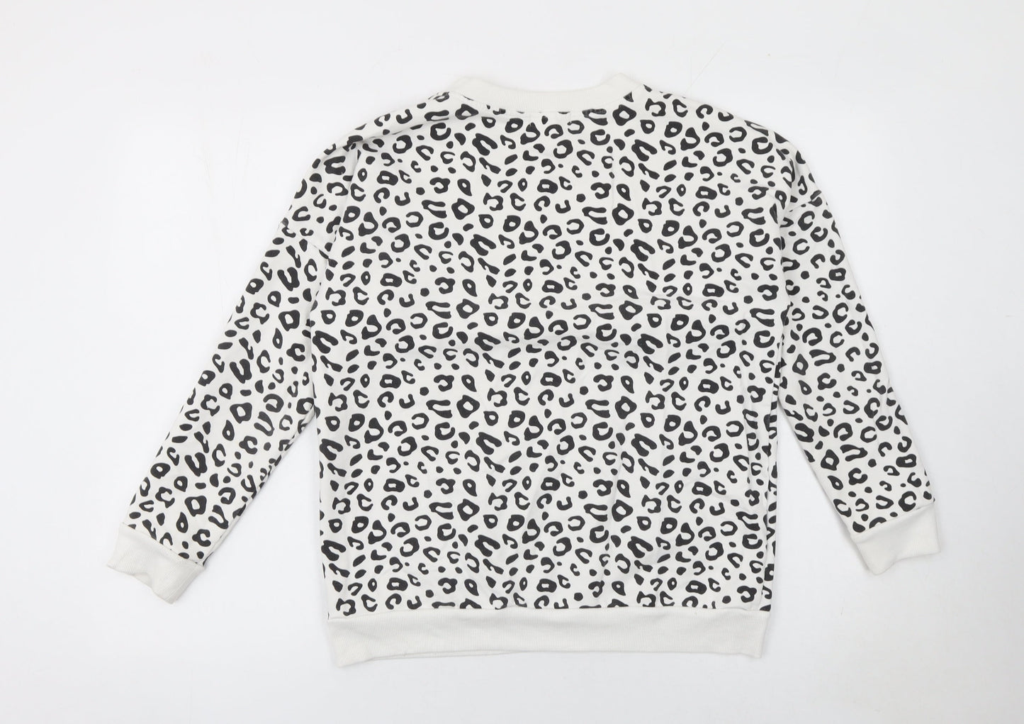 Womens UK Size S Chic and Discreet White Pullover Sweatshirt