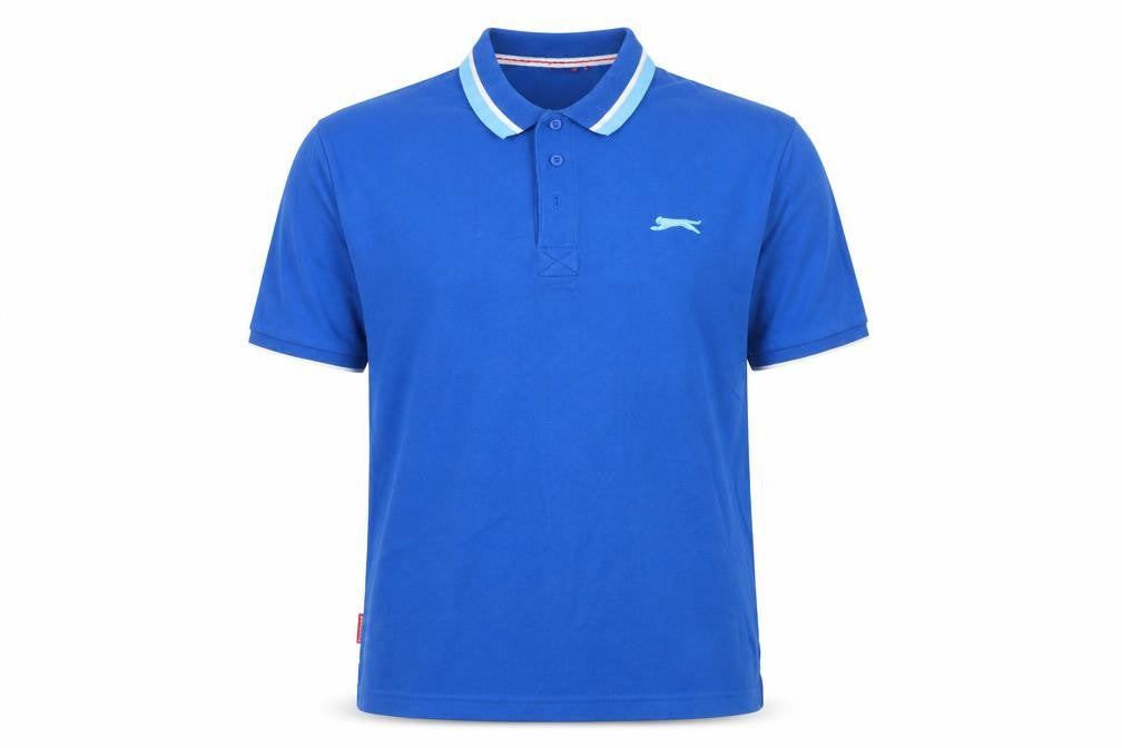 Mens UK Size L Slazenger Cotton Polo Shirt