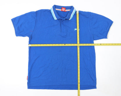 Mens UK Size L Slazenger Cotton Polo Shirt