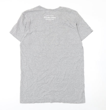 Mens UK Size M B&C Collection Grey  T-Shirt