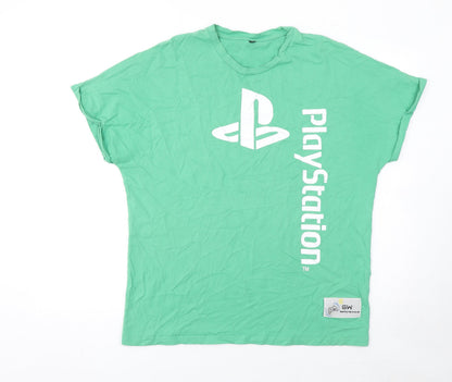 Mens UK Size XL GW Green  T-Shirt