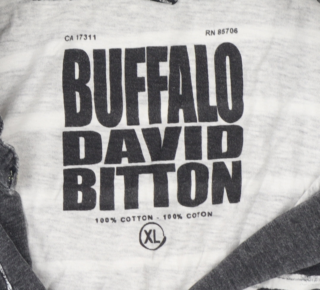 Mens UK Size XL Buffalo David Bitton 100% Cotton Polo Shirt