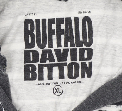 Mens UK Size XL Buffalo David Bitton 100% Cotton Polo Shirt