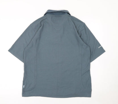 Mens UK Size M Umbro Cotton Blend Polo Shirt
