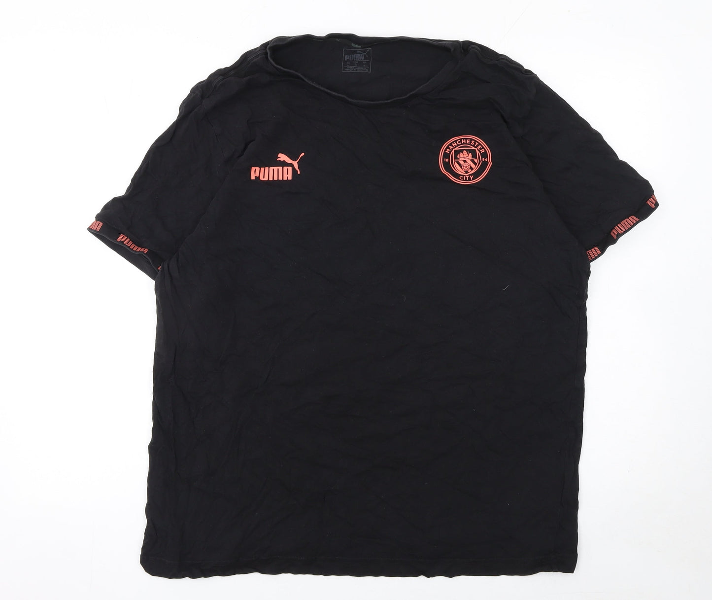 Puma Men’s Black Manchester City XL Sports Graphic T-Shirt
