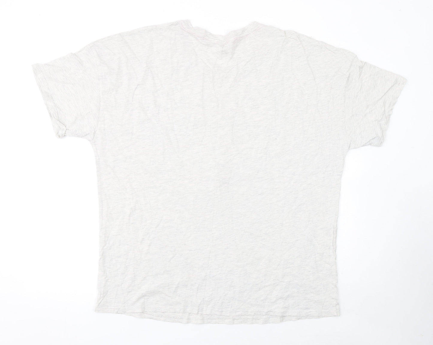 George Womens White Christmas Gingerbread Nightshirt Size 20