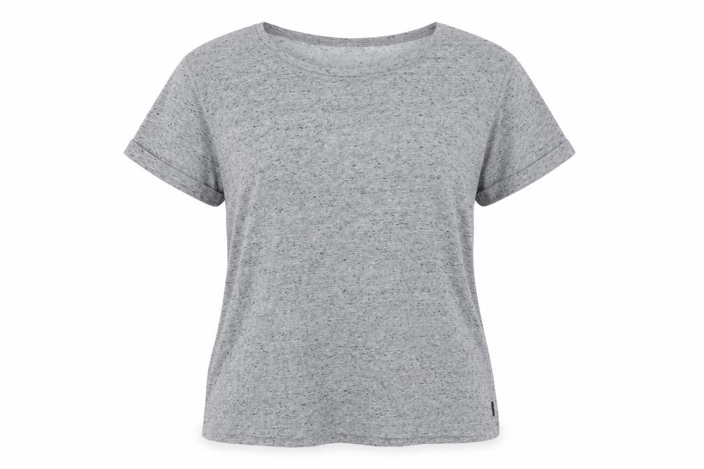 Womens UK Size XL DECATHLON Grey Gym & Training Yoga Walking T-Shirt