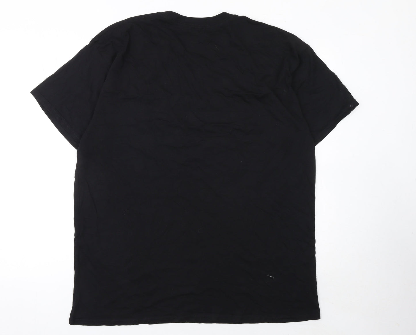 Mens UK Size XL Casual Classics Black  T-Shirt
