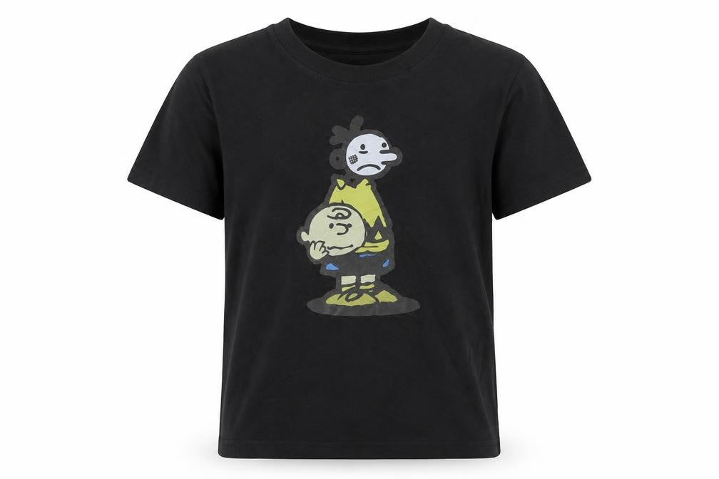 Boys UK Size 9-11 Years Casual Classics Black Basic T-Shirt