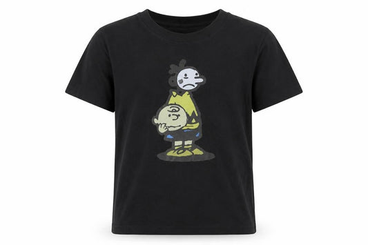 Boys UK Size 9-11 Years Casual Classics Black Basic T-Shirt