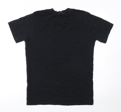 Mens UK Size S Boss Black  T-Shirt