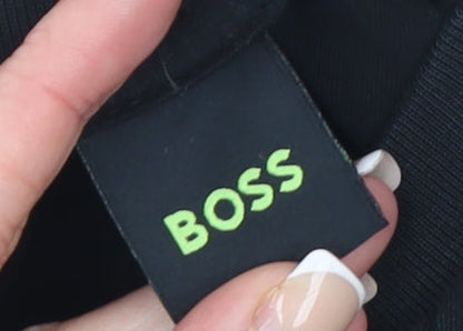 Mens UK Size S Boss Black  T-Shirt