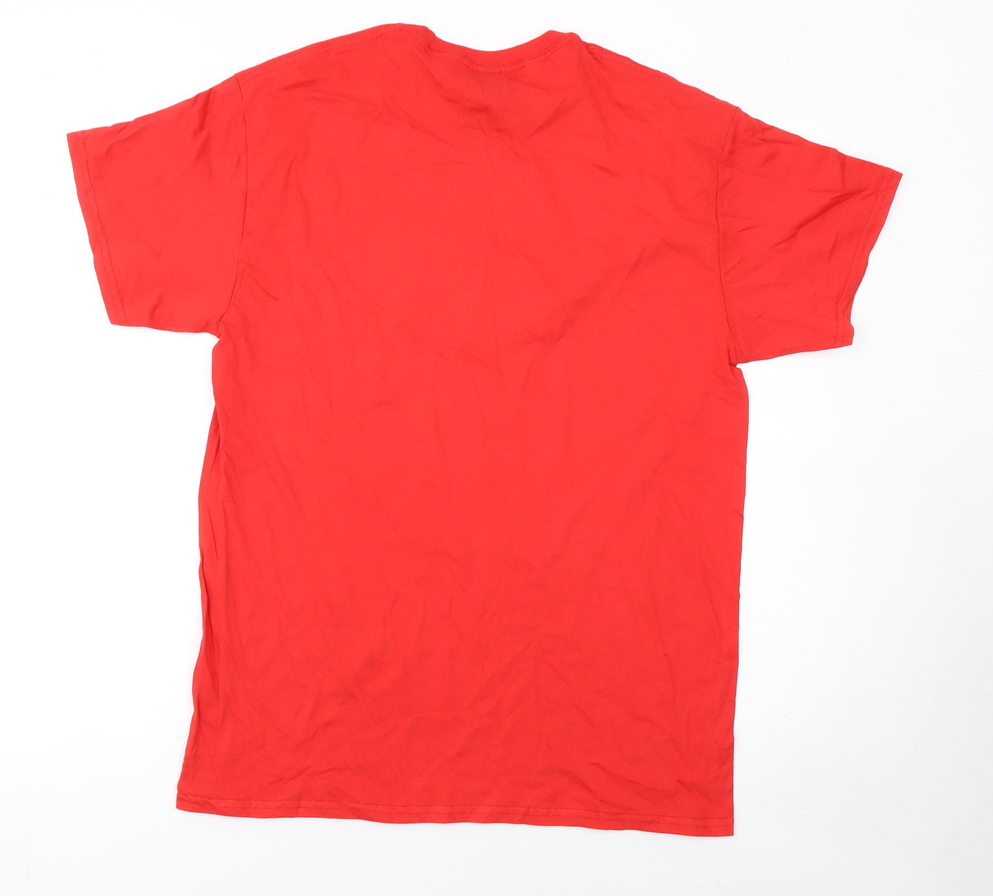Mens UK Size M Gildan Red  T-Shirt