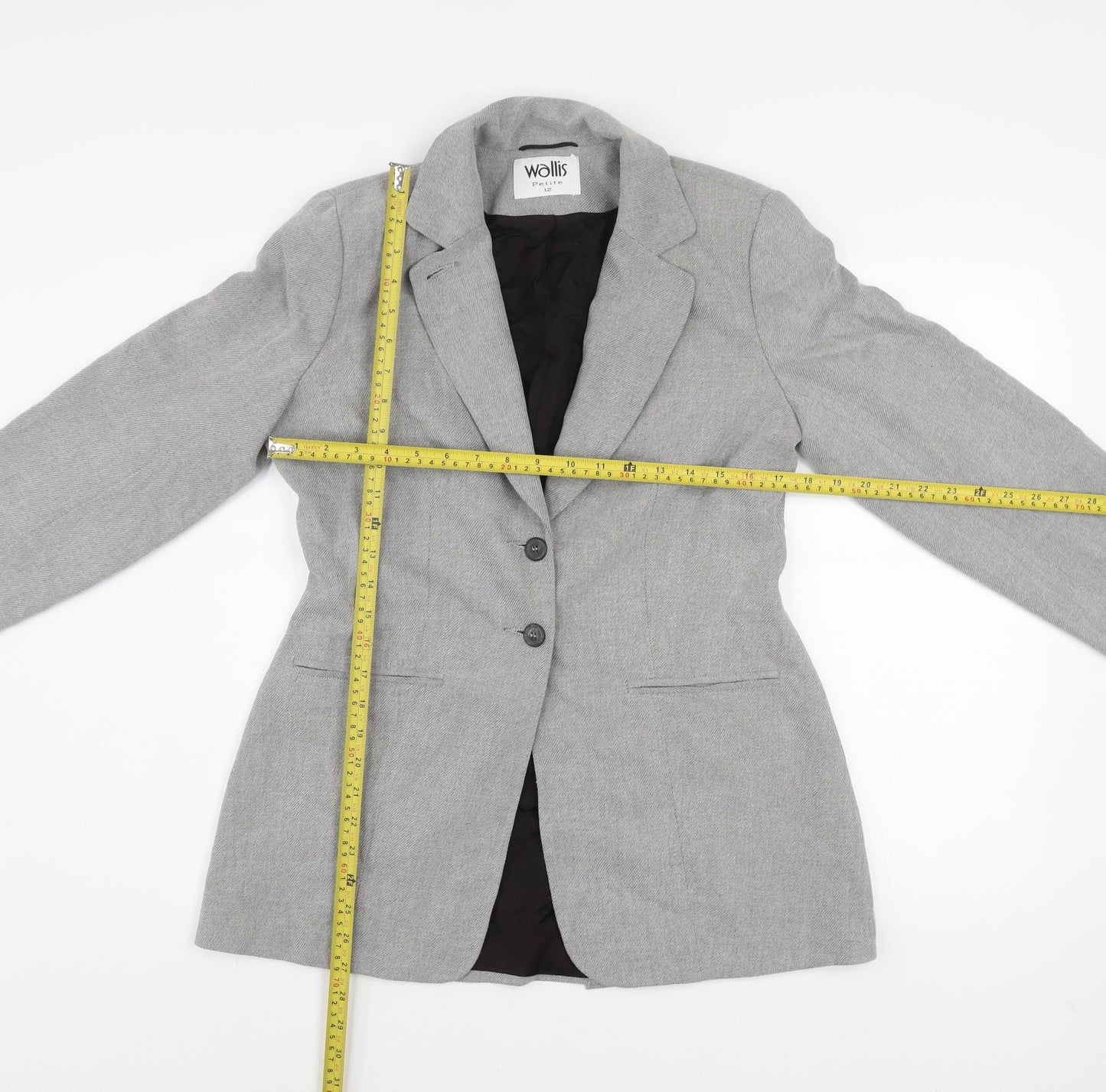 Womens UK Size 12 Wallis Grey Blazer