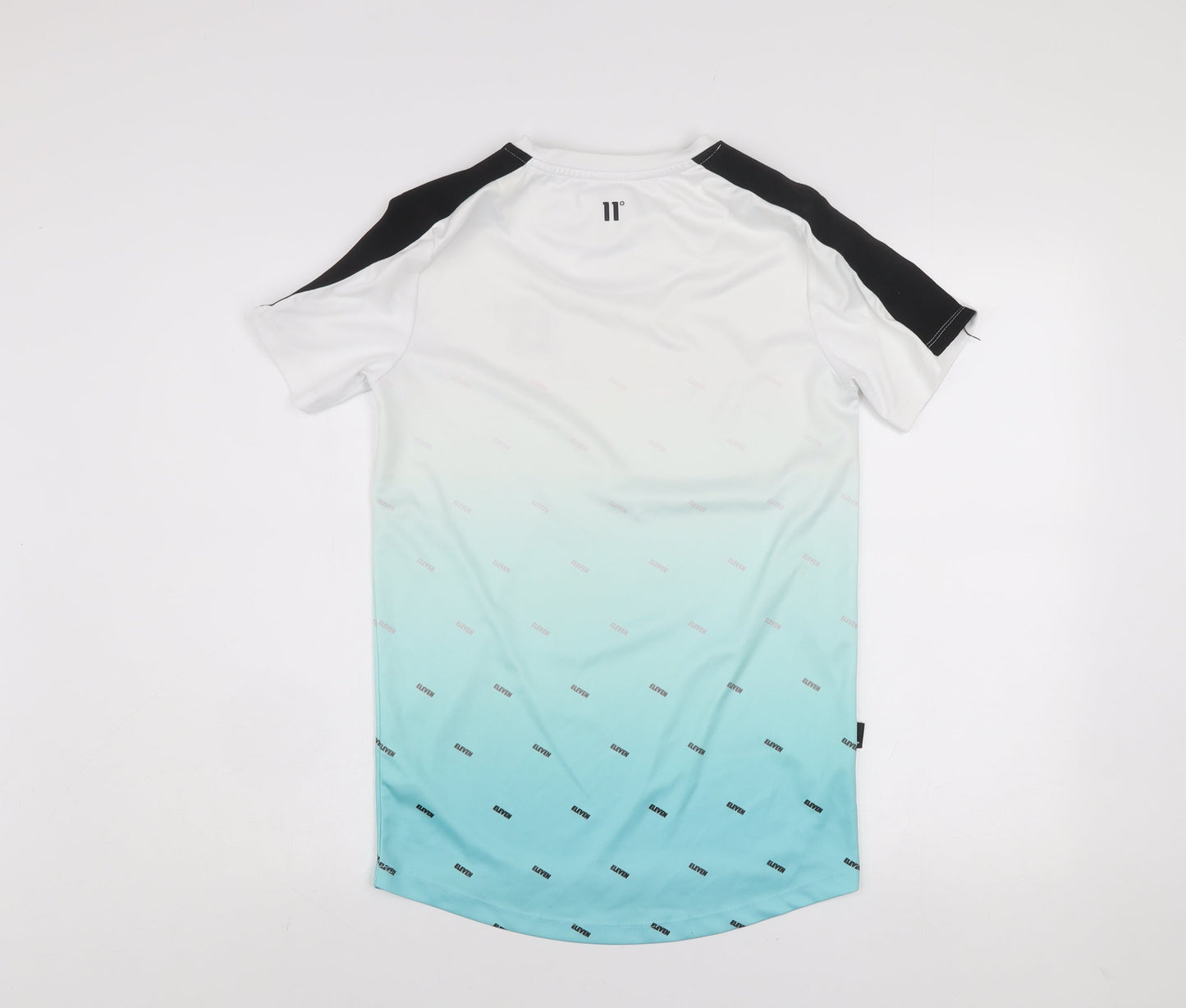 11 Degrees Men's Multicoloured XS Slim Fit Short Sleeve T-Shirt