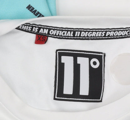 11 Degrees Men's Multicoloured XS Slim Fit Short Sleeve T-Shirt