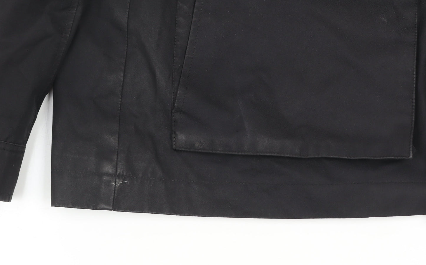 Mens UK Size L Ted Baker Black Parka Coat
