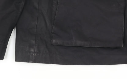 Mens UK Size L Ted Baker Black Parka Coat