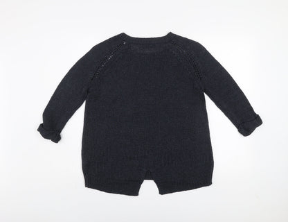 Womens UK Size S Dunnes Navy Pullover Jumper