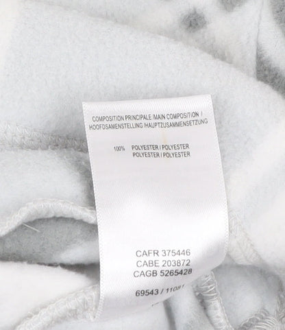 Damart Women’s Grey Check Fleece Full Zip Jacket M 14/16