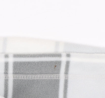 Damart Women’s Grey Check Fleece Full Zip Jacket M 14/16