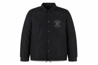 Mens UK Size M River Island Black Coach Jacket