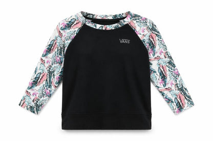 Womens UK Size M VANS Black Pullover Sweatshirt
