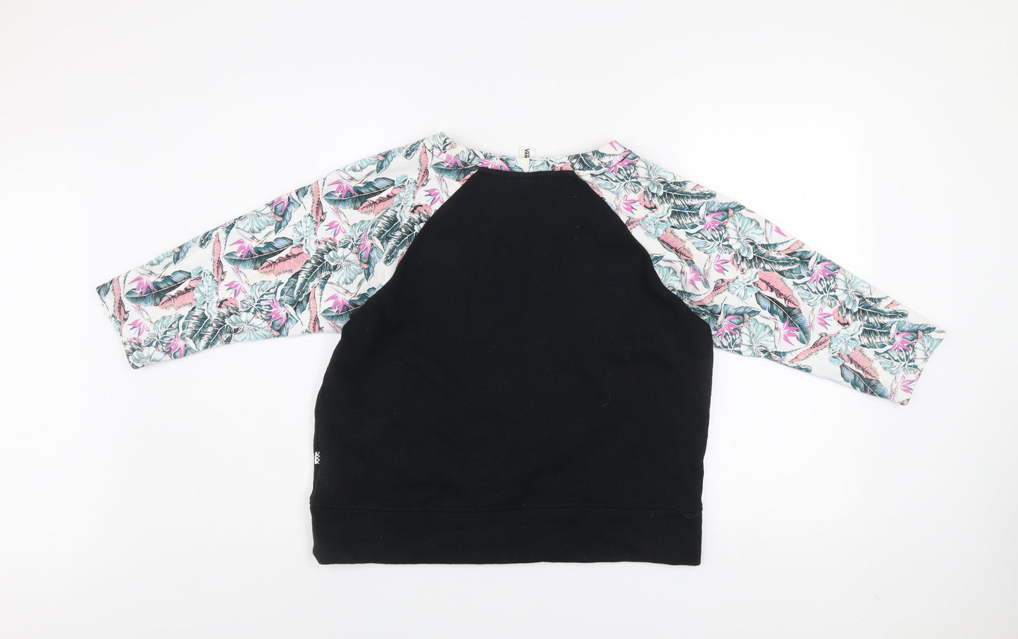 Womens UK Size M VANS Black Pullover Sweatshirt