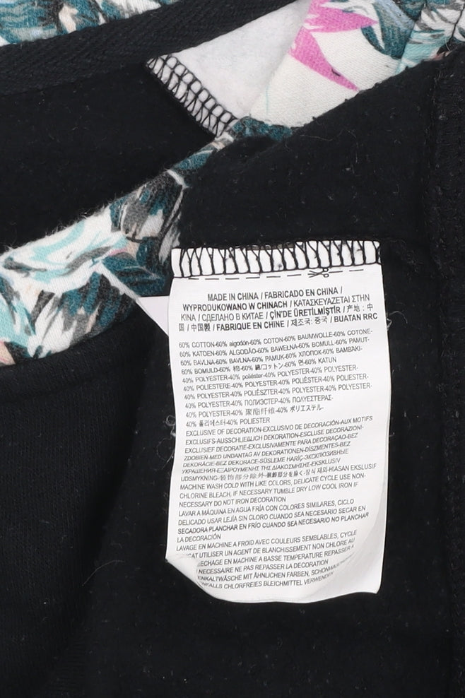 Womens UK Size M VANS Black Pullover Sweatshirt