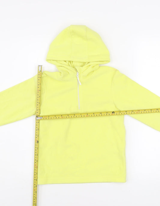 Girls UK Size 7-8 Years Mountain Warehouse Yellow Pullover Hoodie
