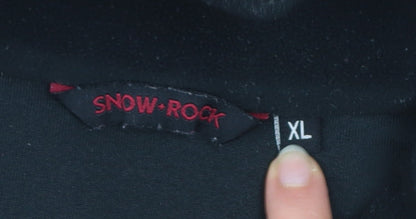 Mens UK Size XL Snow+Rock Black Pullover Sweatshirt