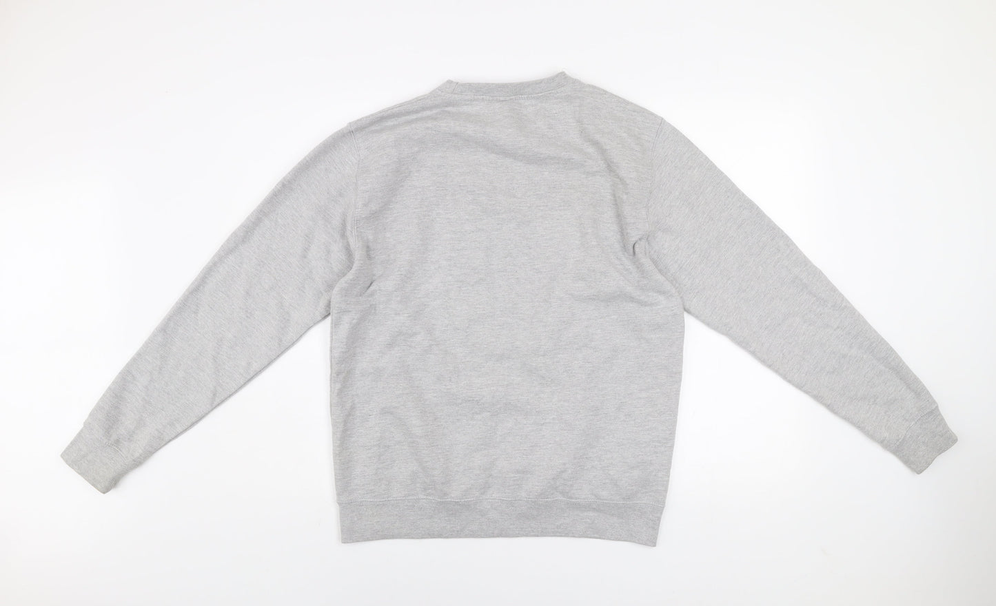 Mens UK Size M Batch1 Grey Pullover Sweatshirt
