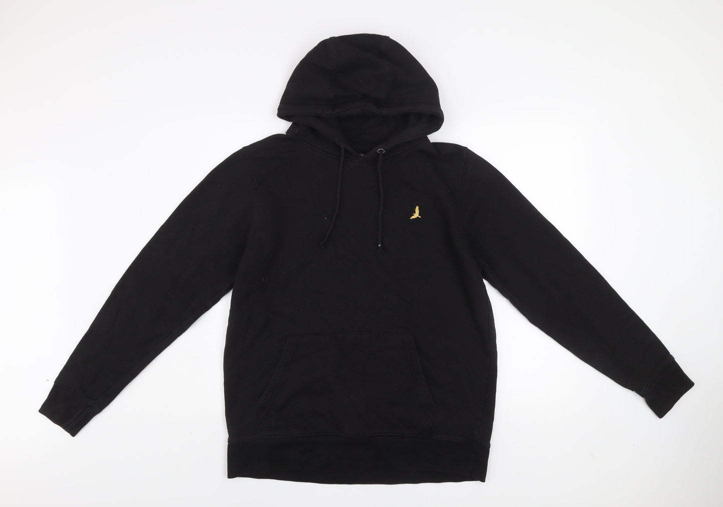 Mens UK Size XL Brave Soul Black Pullover Hoodie