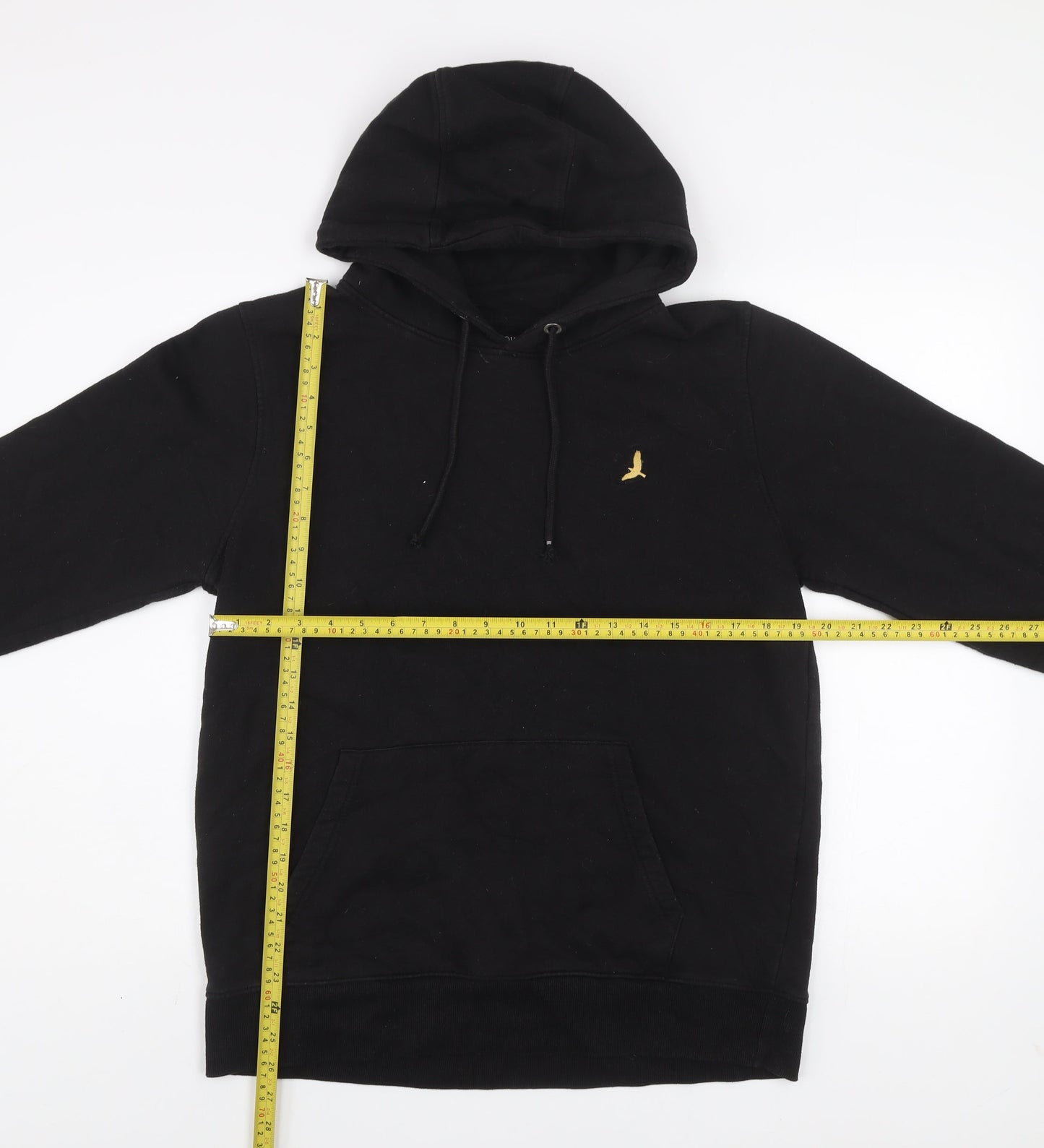Mens UK Size XL Brave Soul Black Pullover Hoodie