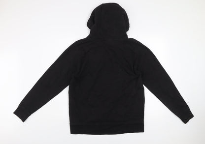 Mens UK Size XL Brave Soul Black Pullover Hoodie