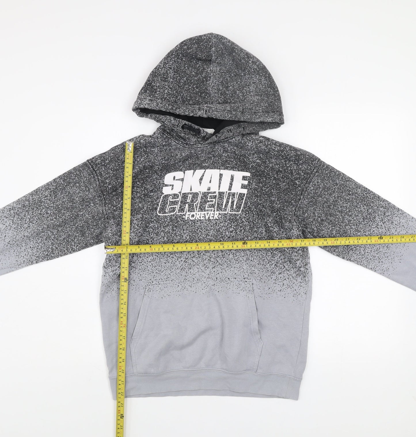 Boys UK Size 13-14 Years H&M Grey Pullover Hoodie