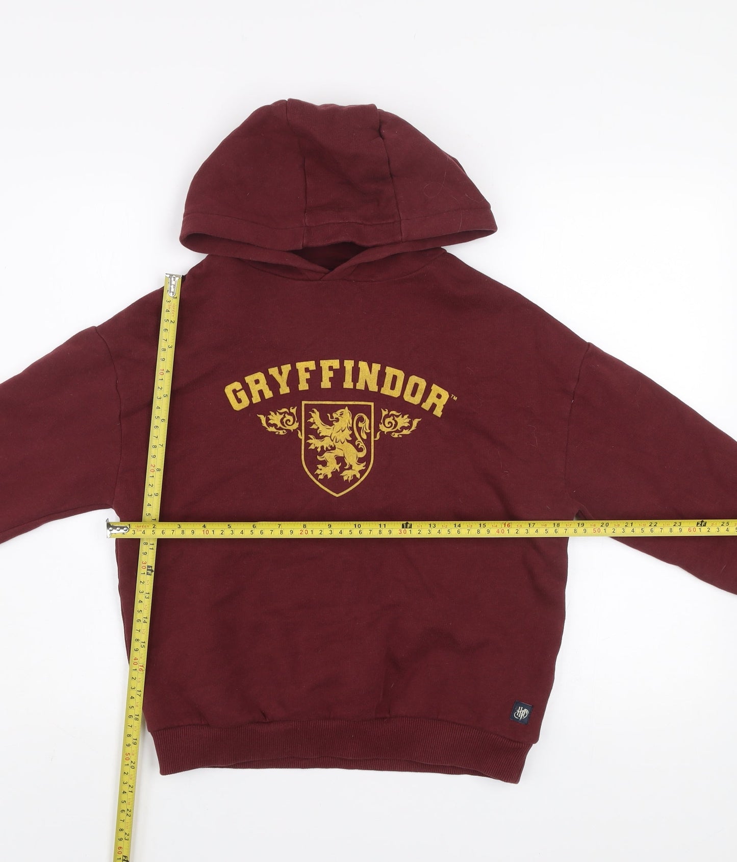 Boys UK Size 10-11 Years Marks and Spencer Red Pullover Hoodie