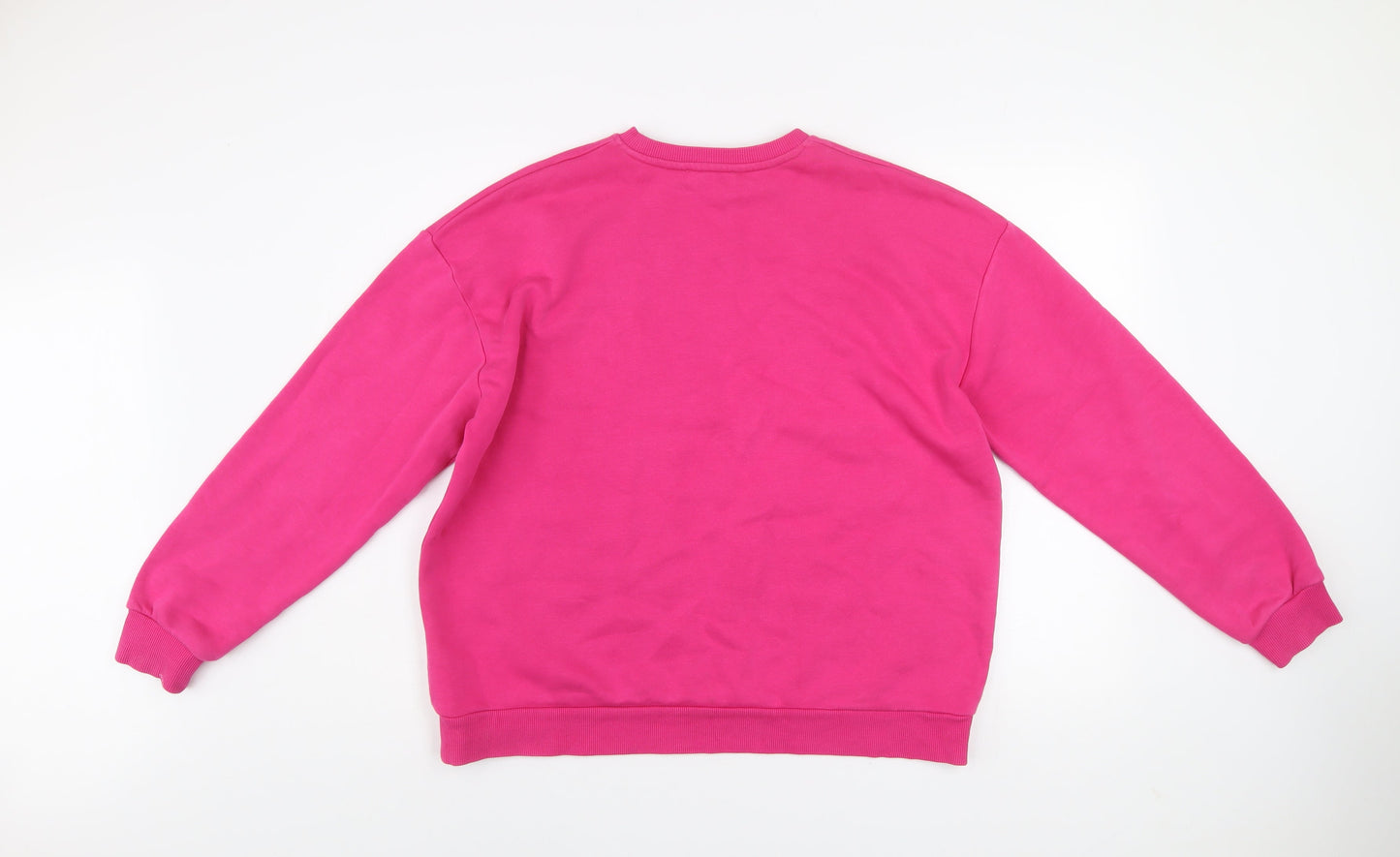 Womens UK Size XS NA-KD Pink Pullover Sweatshirt