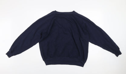 20 20 Men's Navy Blue XL Pullover Graphic Sweatshirt