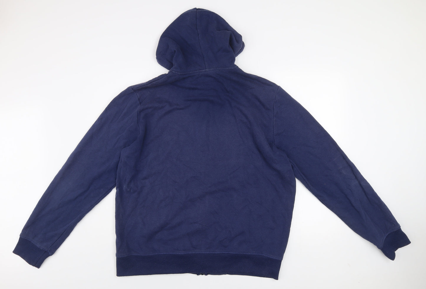 Umbro Men's Navy Blue XL Full Zip Hooded Track Jacket