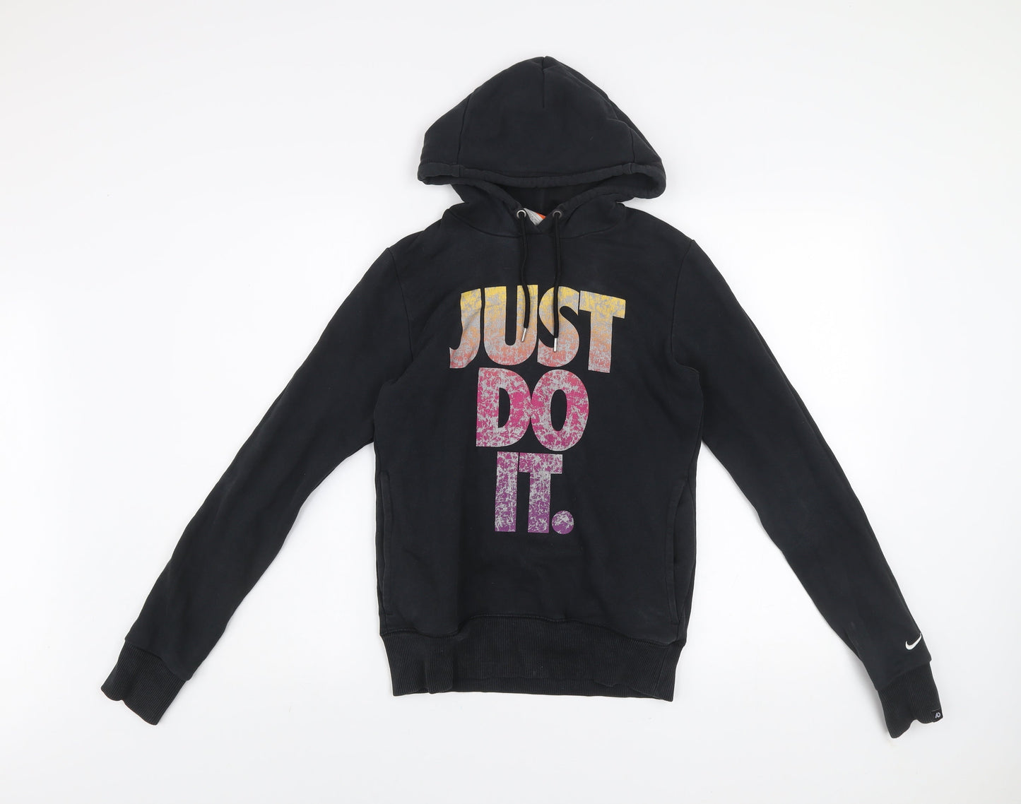 Nike Women's Black 'Just Do It' Pullover Hoodie Size S